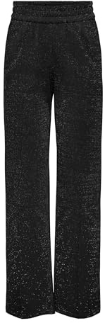 ONLY Damen Onlpoptrash-Suki Alya Life Glitter PNT Only Female Hose Onlpoptrash-Suki Normal Geschnitten Hose