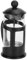 OPPWONG French-Press-Kaffeemaschine, Schwarzes Borosilikatglas, Hochtemperatur-French-Press-Kaffeemaschine mit Filter für Wohnzimmer, Büro, Heimgebrauch (600 ml)