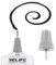 50ml Super Colla Forte Universale per riparazioni telefoni, smartphone, tablet PC con ago di precisione - Adatta anche per gioielli, libri, pelle e scarpe (NERA)