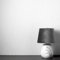 Aragonite White/Silver Glitter - Panache Plain - Vymura Wallpaper M0736