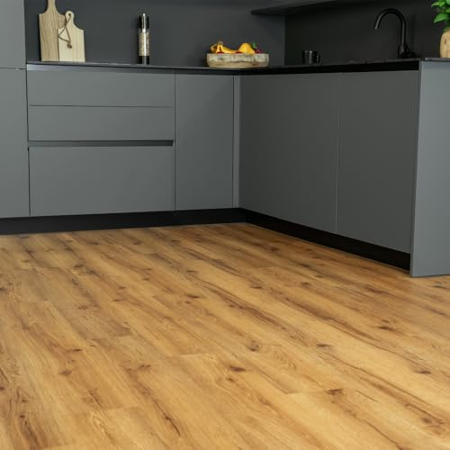 Home Deluxe Klick-Vinylboden mit Trittschall ROMIA Eiche - 5 m² | klick vinyl mit trittschalldämmung, vinylboden mit trittschalldämmung, klick vinylboden mit dämmung
