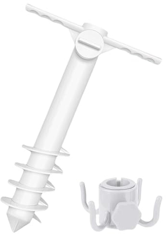 Support de Parasol de Plage - Base Lestée Robuste Pour Parasol,Accessoire pour Camping, Jardin, Pique-nique, Pelouse, Pêche, Piscine et Sports Extérieurs