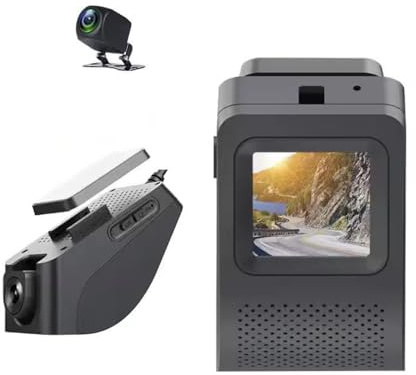 Hidden 4G WiFi Dash Cam Car DVR, With Rearview Camera Support APP Control,FHD 1080P Dual Lens Front And Rear WDR,with GPS log track playback, Night Vision,24Hrs Remote Monitor