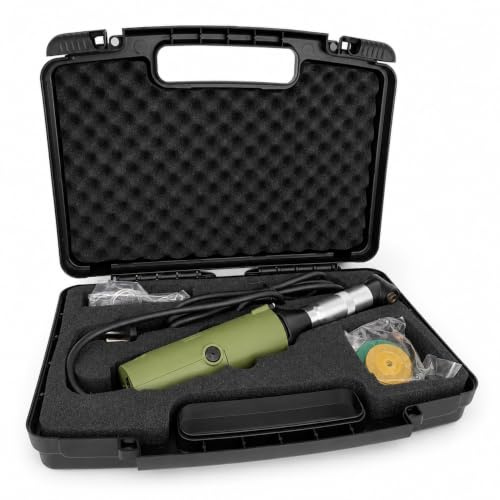 Pulitore Elettrico per Fughe Piastrelle 550W 15000 RPM 6 Velocità Regolabili Fresatrice per Rimozione Malta Stucco Ruggine Pulizia Fughe e incisione