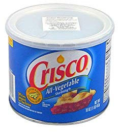 Crisco All Vegetable Shortening 453 g - Lot of 3