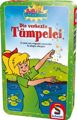 Schmidt Spiele – Brettspiel Bibi Blocksberg, für 2 bis 4 Spieler