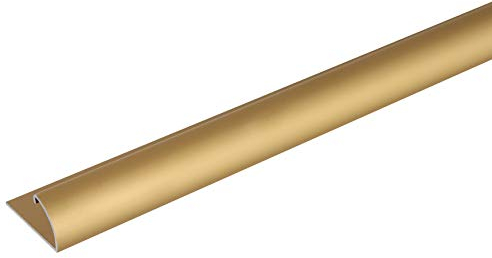 Alberts 476564 Abschlussprofil | Aluminium, goldfarbig eloxiert | 1000 x 25 x 13 mm