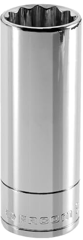 FACOM 1/2 Inch Socket Spanner, Long, 12 KT, SW 1 Inch, 1 Piece, S.1'LA
