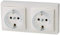 Simon - 73433-50 base schuko doble monobloc s-73 loft bl Ref. 6557360358