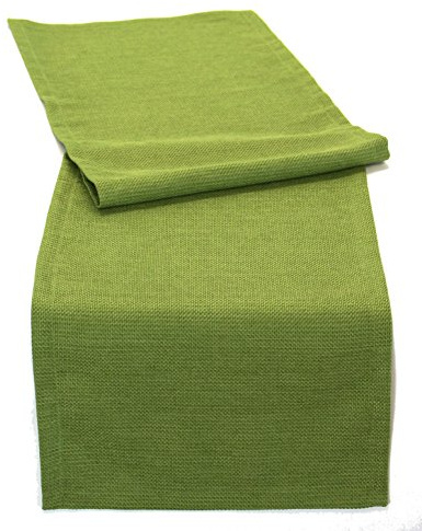 FRANK FLECHTWAREN Tischläufer Green, hochwertig, vielseitig einsetzbar, 40 x 140 cm