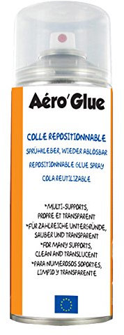 Cléoptre ACR400PP Colle en Spray à Nouveau Facile à Retirer, 400 ml