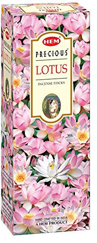 Precious Lotus Lot de 6 boîtes de 20 bâtonnets d'encens
