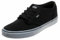 Vans Atwood Canvas Sneaker Sneakers, Schwarz Ripstop Black Ebony Ved, 46 EU, Lona Negra Blanco Negro, 44 EU