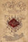 Harry Potter - Hogwarts - Marauders Map - Film Kino Movie Plakat Poster Druck - Größe 61x91,5 cm
