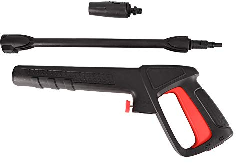 Nikou Pistola a spruzzo d'Acqua ad Alta Pressione - 15Mpa Rondella a spruzzo con Clip a Getto d'Acqua Forte detergenza per Bo-SCH AQT Black & Decker