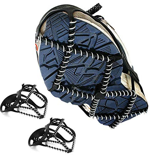 Universal Crampons Anti-Rutsch-EIS Schnee Klettern Spikes Grip Gripper Traction Cleats Schuhe Abdeckung