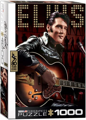 Elvis Presley Comeback Special - 1000 Teile Puzzle Format 68x48 cm + Puzzle Alu Rahmen für 1000er