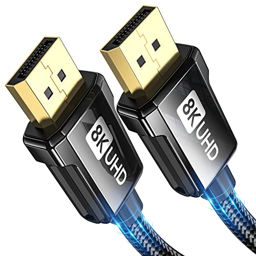 Silkland Displayport Kabel 1.4 5M 4K@144Hz, 2K@240Hz, 2K@165Hz, 8K@60Hz, HBR3 32.4Gbps, HDR, DSC 1.2, HDCP 2.2, G-Sync&FreeSync, DP 1.4 Kabel für Gaming-Monitor, Grafikkarte