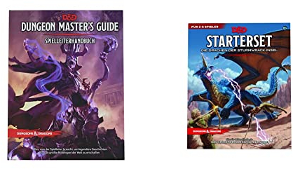 Dungeons & Dragons Grundregelwerke: Spielleiterhandbuch (Deutsche Version) & D&D Starterset Drachen der Sturmwrack-Insel