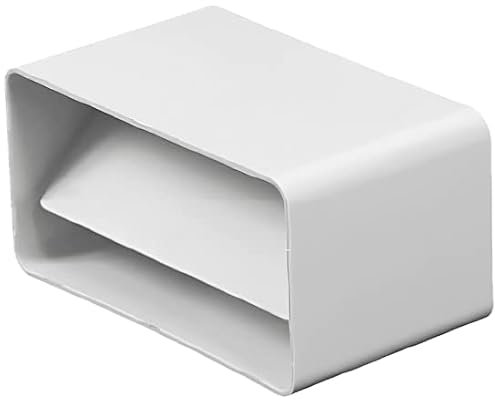 Système de canaux plats en PVC avec clapet anti-retour 75/150