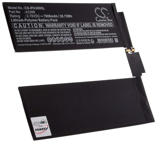 Akku für Tablet Apple iPad Pro 11 3. Generation 2021, 3,78V, Li-Polymer