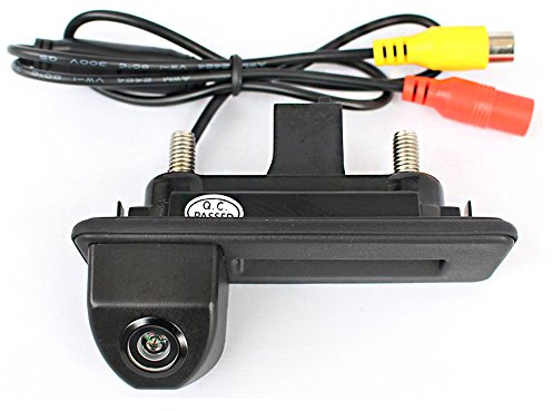 HD Kofferraumgriff Rückfahrkamera mit Mikroschalter Ersatz für Superb combi/Yeti/Fabia Y6/Octavia limousine 2005/Audi A1/VW Skoda/Octavia 2 Fecelift/Roomster/Octavia 1Z3/Kombi combi 5e/Octavia MK2