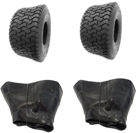 2x Schlauch + 2x 20x10.00-8 LG02 Rasenmäherreifen Reifen für Aufsitzmäher Rasentraktor Größe 20x10-8 20 x 10.00 – 8 20 x 10.00-8 Rasenreifen mit Schlauch Reifenmantel Stollenprofil