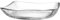 LEONARDO HOME Piazza 024408 Assiette de service moderne en verre pour gâteaux et pâtisseries, plateau en verre à servir, hauteur 4 cm, transparent, 1 pièce