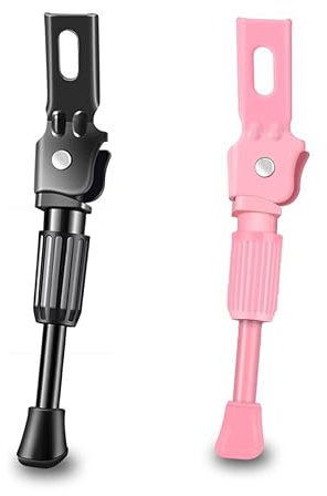 LDUDU Fahrradständer 12~20 Zoll Kinder Ständer Kinderfahrrad Einseitiger Stand Fahrradständer für Kinder Fahrrad 12 14 16 18 20 Fahrradständer (schwarz, 18 Zoll)