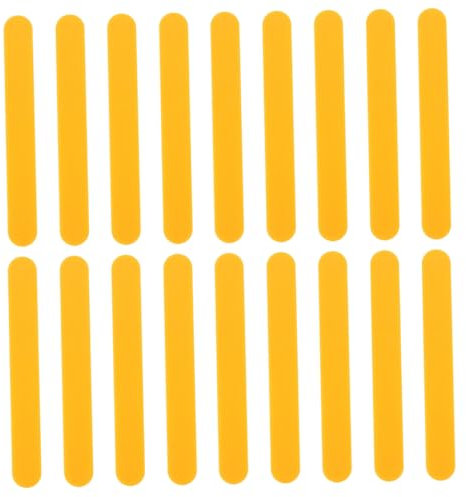 ERINGOGO 20Pcs Plastic Tongue Depressors Set with Ergonomic Handle for Oral Training and Hygiene Multi-Functional Tools for Pediatric Use and Cleaning and Easy to Clean