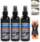 Spray removedor de adhesivo multifunción para coche, spray removedor de calcomanías, removedor de adhesivo multiusos, elimina eficazmente pegamento, calcomanías, etiquetas, calcomanías, residuos de