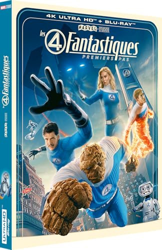 Les 4 Fantastiques : Premiers pas [4K Ultra HD + Blu-ray]