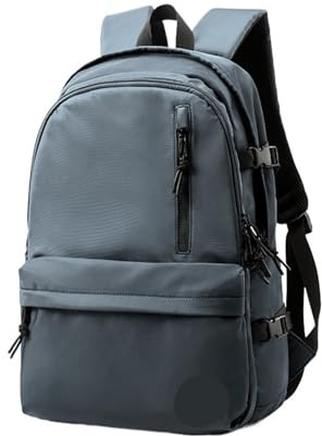 Generisch Unisex Ultraleichter Oxford-Rucksack for Herren und Damen(Type 4-Grey Blue)