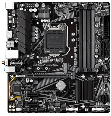 Scheda madre Fit For Gigabyte B460M DS3H supporta CPU LGA 1200 I9-10900K I7-10700K, Intel B460 DDR4 2666 MHz, Micro ATX