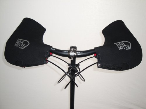 BAR MITTS Neopren-Lenkerhandschuhe für kaltes Wetter, Mountain/Pendler, Standard (Keine Lenkerendöffnungen), Größe S/M