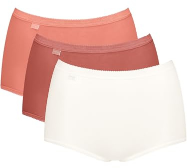 Sloggi Damen Unterhose Basic+ Maxi / 3-Pack