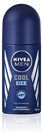 Nivea Men Cool Kick Roll-On Deodorant, Anti-Transpirant, 50 ml (1er Pack)