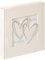 Walther UH-128 Hochzeitsalbum with All My Heart, 28 x 30.5 cm