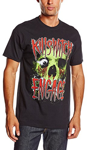 Killswitch Men's Skullyton Short Sleeve T-shirt, Black, X-large