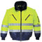 Portwest Hi-Vis Warnschutz 3-in-1 Pilotjacke, Größe: XXL, Farbe: Gelb/Marine, PJ50YNRXXL
