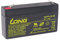 Batterie compatible FIAMM fg10121 6 V 1,2 Ah AGM plomb Accu Batterie sans entretien