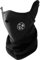 OcioDual Fahrrad Maske Schutzmaske Neoprenmaske Motorrad Ski Snow Neck Face Mask Schwarz