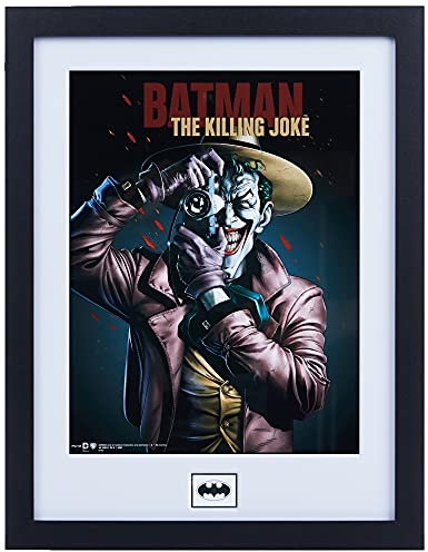 Batman Comic Kiling Joke Portrait 30 x 40 cm Unframed Print