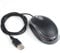 Tenlacum Qualité USB Souris Optique Filaire molette de défilement Mini Souris pour PC Portable LED - Noir