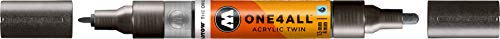 Molotow One4All Acrylic Twin Marker 223 – Metallic Black