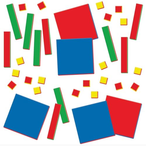 EAI Education Carreaux d'algèbre : ensemble standard – 35 pièces
