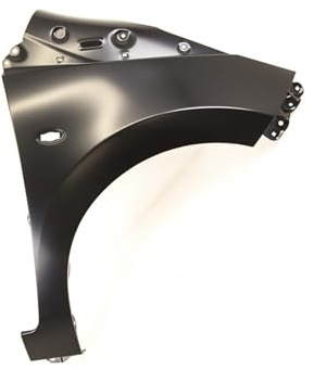 TVP Trade Vehicle Parts.co.uk Compatible With Front Wing Primed Right Side O/S With Side Lamp Hole Toyota Aygo 2014-