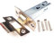 HSD Tubular MORTICE Door Latch Internal Strike Jab Sprung Catch Bolt Satin Nickel (1, 75mm)