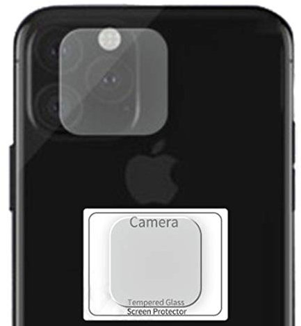 Replacement Screen Protector Mobile Phone Hardness Back Camera Lens Tempered Glass Film Screen Protector For for iPhone 11 Pro 2019