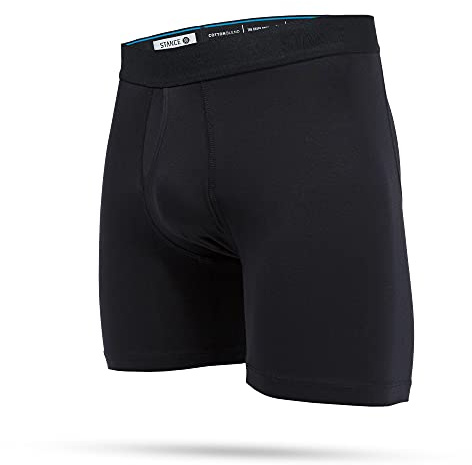 Stance Standard 6 in Boxer Brief - Cottonblend - Mid Support (Schwarz, Klein)